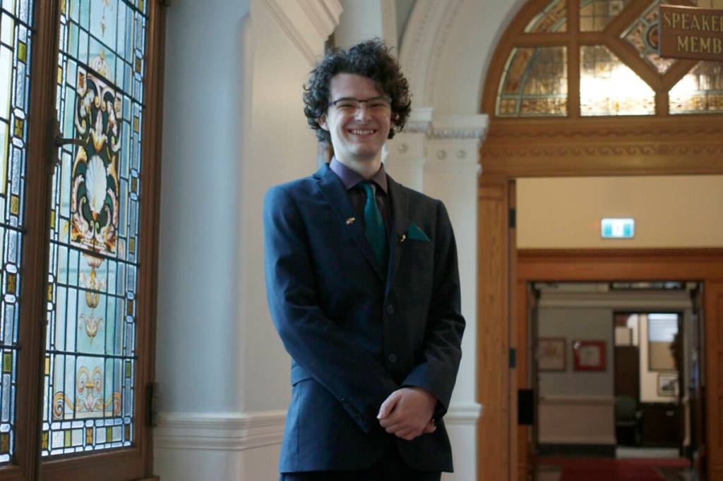 Students take over B.C. Legislature in Victoria for annual youth parliament