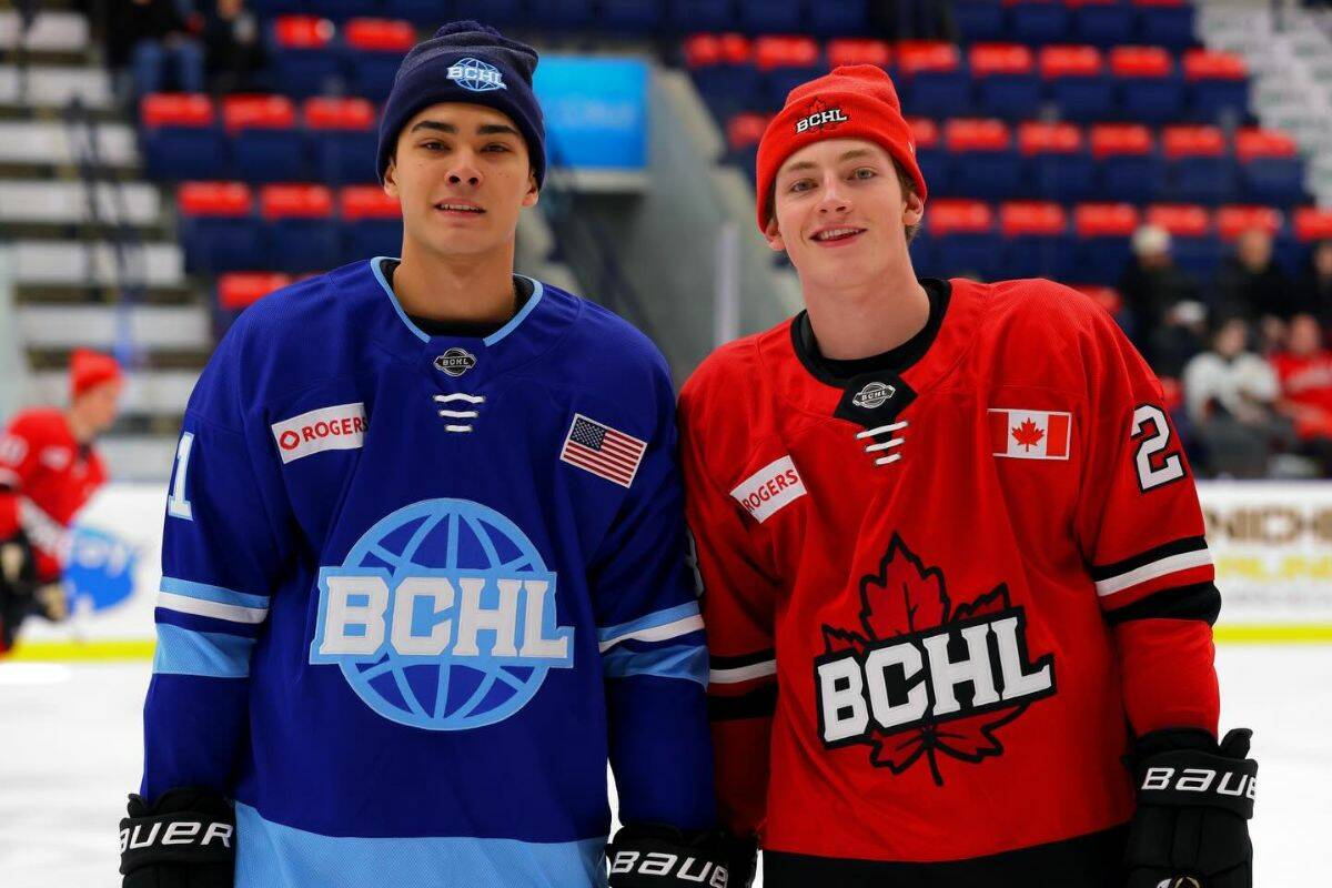 Grizzlies duo represent Colwood club at revamped BCHL All - Star Game