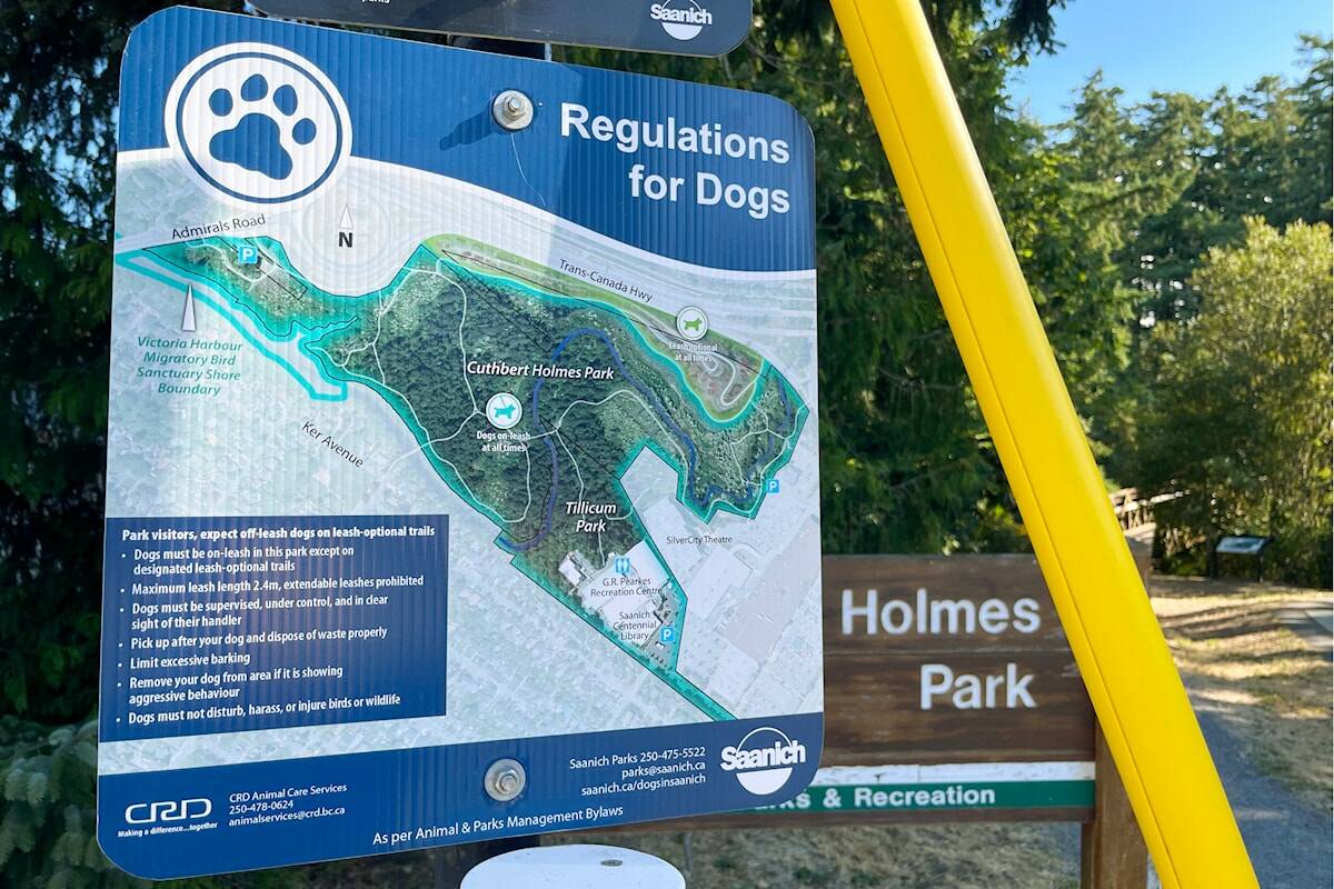 LETTER : Saanich sign budget stretched to the limit