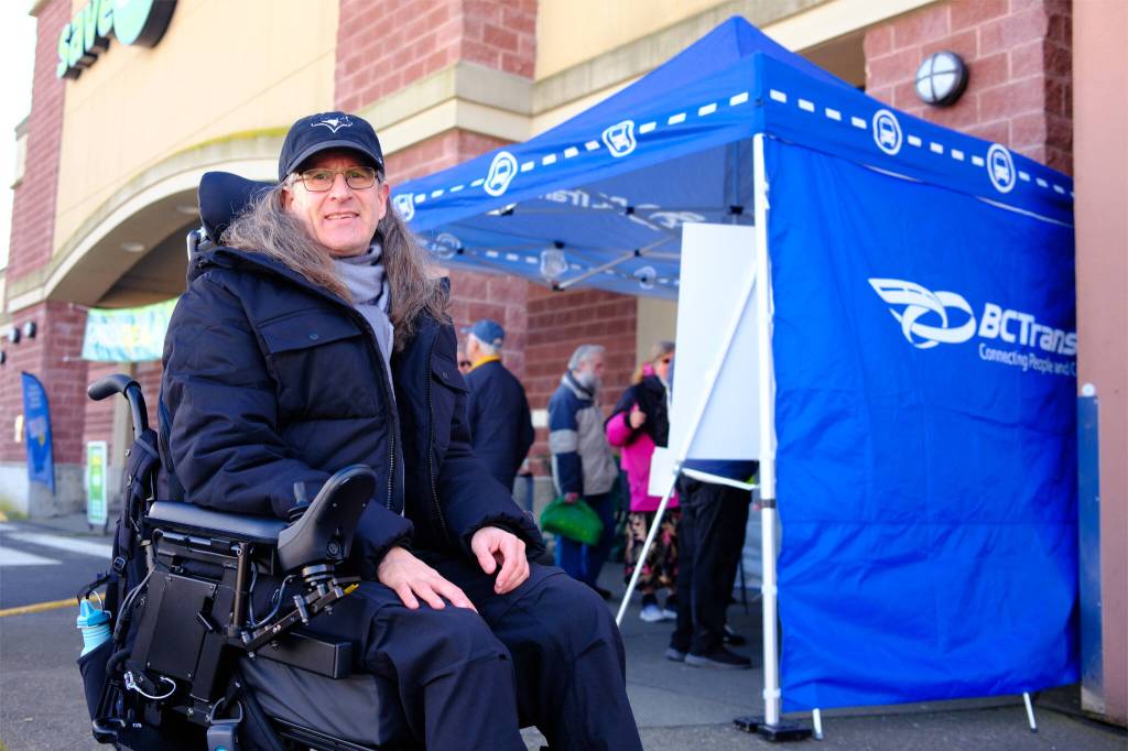 ‘Death by 1,000 turns’: Saanich Peninsula residents oppose airport bus reroute